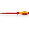 98 20 65 Screwdrivers for slotted screws insulating multi-component handle, VDE-tested burnished 262 mm